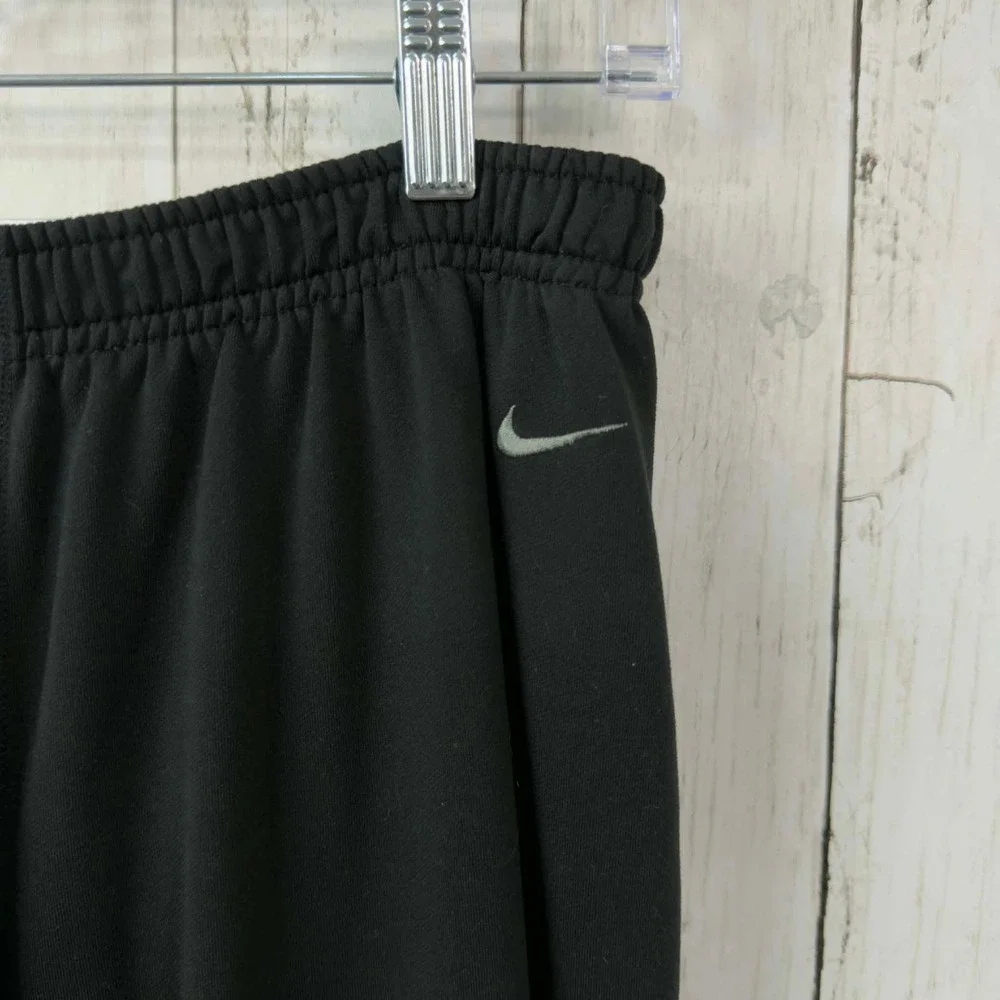 Nike Men's Black Dri-FIT Ankle Zip Athletic Track Pants Size XL
